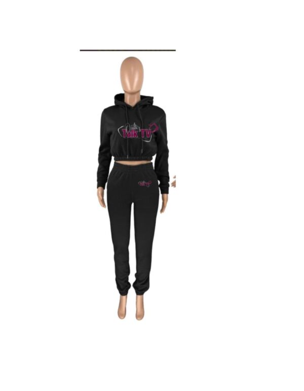 Queen's Talk TV Joggers Set